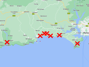 Sewage pollution alerts for a number of local beaches - live updates