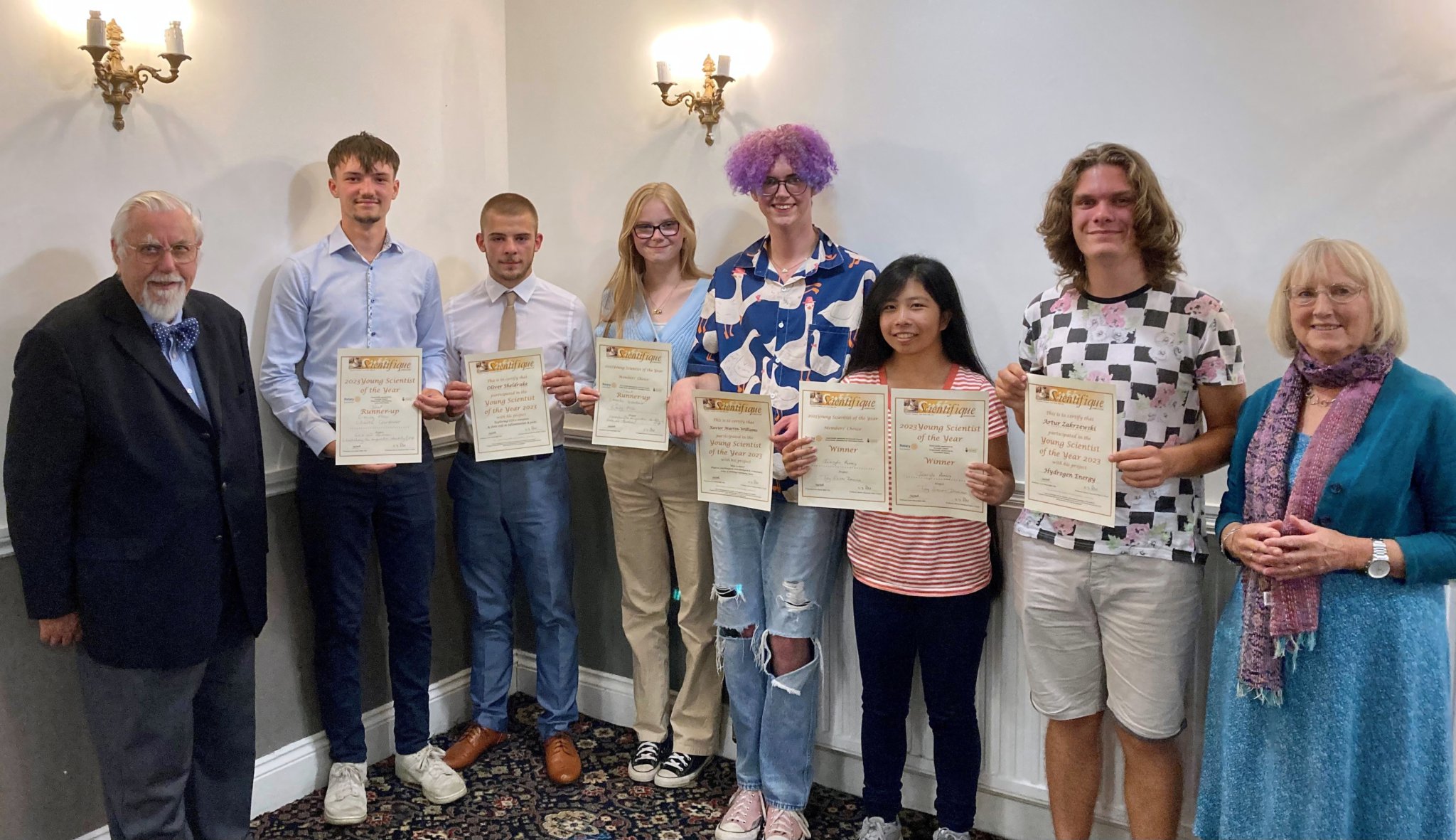 Young scientists of the year rewarded
