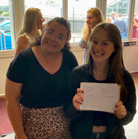 Nerves become excitement at Sir James Smith’s School on results day
