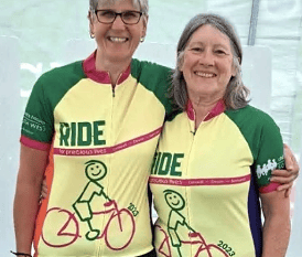 Birds on Bikes help raise over £8,000 for charity