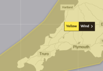 Storm Agnes brings yellow weather warning which covers all of Cornwall