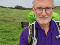 University lecturer completes latest leg of coastal charity walk