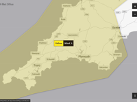 Storm Agnes extends yellow weather warning for Cornwall