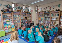 Children's Laureate inspires children at Launceston Library event