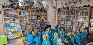 Children's Laureate inspires children at Launceston Library event