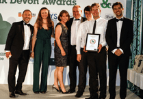 Vineyard gleaming gold after food and drink award