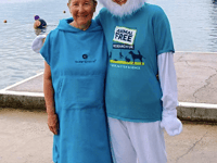 Bude swimmer raises thousands for animal charity
