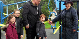 Callington gets brand new park equipment 