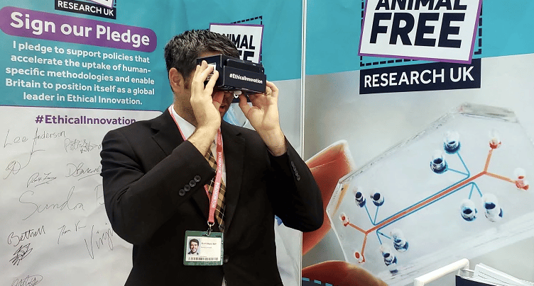 Scott Man at the Conservative party conference 
