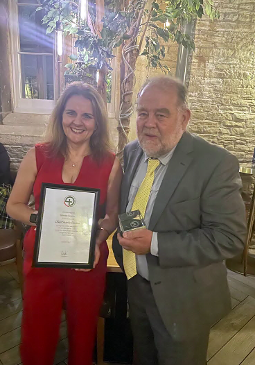 Holsworthy doctor, David Hillebrandt is recognised for his commitment to local charity BASICS Devon and his community