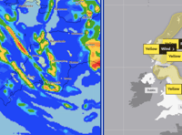 Cornwall set for heavy rain while UK hit by Storm Babet