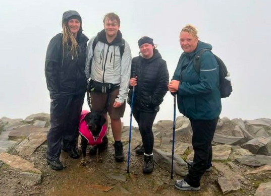 Sophie, Theo, Anna and Helen were joined by Maiva the dog on an epic journey to raise funds for Animal Free Research UK.