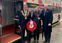 Bodmin Town Council participate in 'poppies to Paddington' initiative
