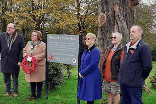 There were memorial events held across Holsworthy and the hamlets, with members of the local parish, town and county council attending to pay their respects