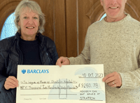 Stratton car boot support local hospital with nearly £10,000 donation 