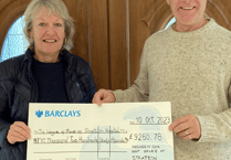 Stratton car boot support local hospital with nearly £10,000 donation 