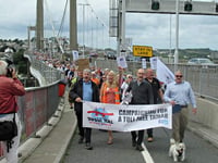Planned protest to cross Tamar Bridge in renewed toll campaign
