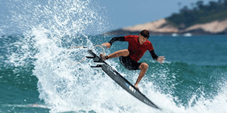 Lukas lands silver at surfing world championships