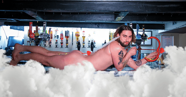 Jaz Stickland posing for the month of February Picture: Morgan Postins @MtMpStudios