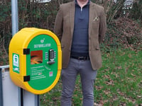 Launceston Town Council install new defibrillator 