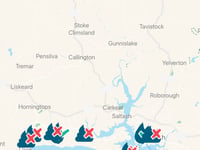 Pollution alerts issued for Cornish beaches 