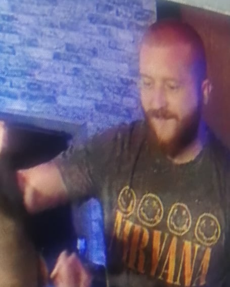 The man police wish to speak to about the incident