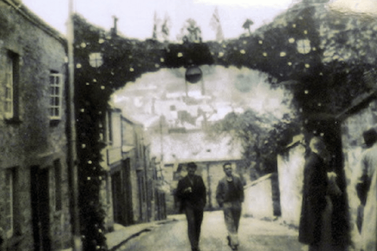King George VI Coronation decoration in Bodmin