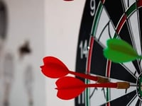 Five ton-plus checkouts in the Launceston and District Darts League