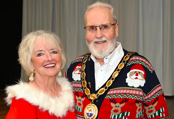 Camelford council celebrate with Christmas party