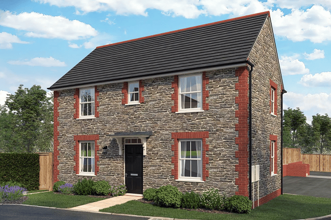 Barratt David Wilson Homes Exeter is currently building at Treledan, Saltash