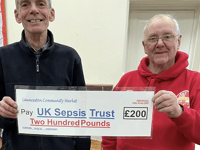Launceston market supports sepsis trust 