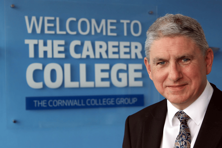 Duchy college principle John Evans