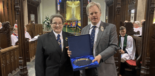 Resident thanked for 50 years of dedication to music