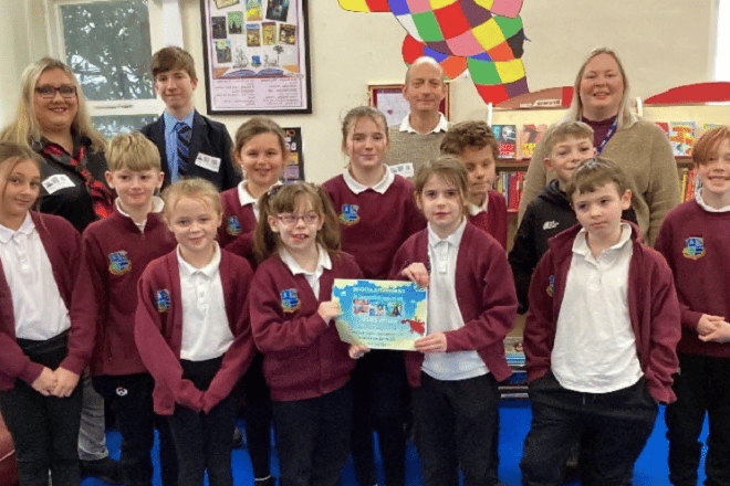 Mencap society Bude donation