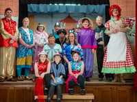It's panto time in Marhamchurch!