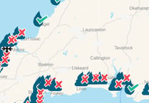 Pollution alerts issued for 12 Cornish beaches 