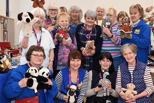 Back in business for the start of their fundraising for 2024 are members of the Launceston Cats Protection League at their first Jumble Sale event held at the Lifton Community Centre on February 17
