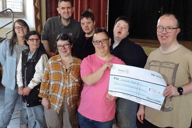 Launceston Rotary Shop Donation