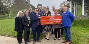 Railway circle presented with locomotive nameplate 