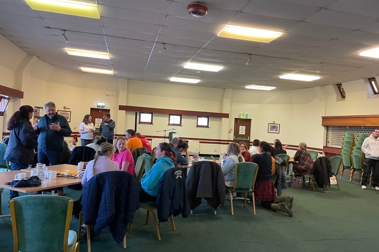 Representatives of youth groups come together with the family of Michael Riddiough-Allen to work together to create a 'blade-free Bodmin'