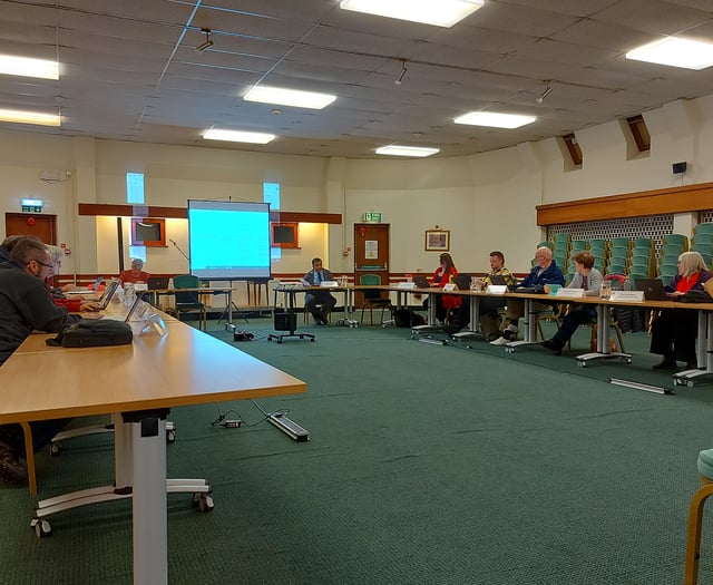 Town council meeting adjourned after clerk walks out
