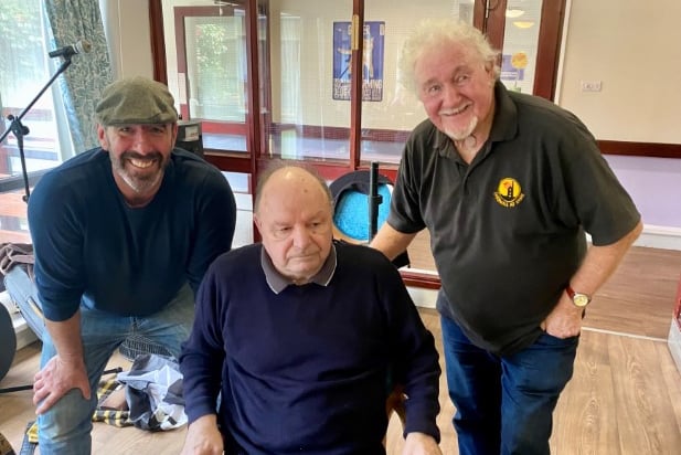 Will Keating, Ian and Harry Glasson