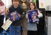 Youngsters hopped away with some Easter prizes