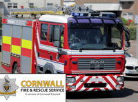 Fire crews fight to tackle commercial blaze in Bude