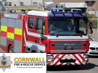Cornwall firefighters second slowest in UK
