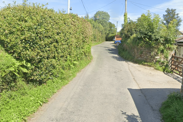 The approximate location of the proposed sand school