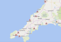 Flood warnings issued for Cornwall following stormy weather 