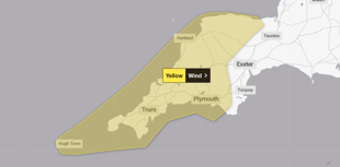 South West set for strong winds amid weather warning 