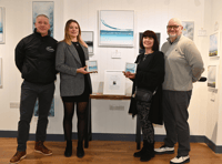 Artist teams up with local business to launch new art gallery