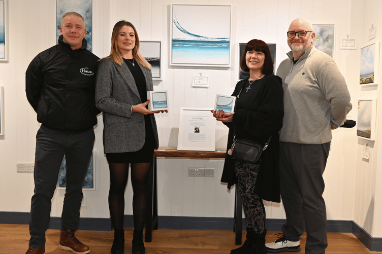 Port Isaac art gallery launch